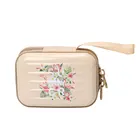 TOPSTHINK Flamingo mini suitcase coin purse cute warm love customized logo small change bag