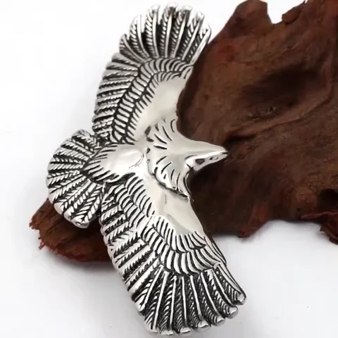 2019 New Arrived Metal Vintage Silver Titanium Stainless Steel Jewelry Animal Eagle Necklace Pendant For Necklace
2019 New Arrived Metal Vintage Silver Titanium Stainless Steel Jewelry Animal Eagle Necklace Pendant For Necklace