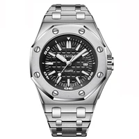

Benyar 5123 Men's Watch Top Luxury Brand Military Stainless Steel Quartz Calendar Waterproof Sport Wrist watches Montre Homme