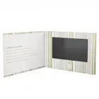 Low Cost Glossy Lamination Screen Business Card 7 Inch Lcd Video Brochure