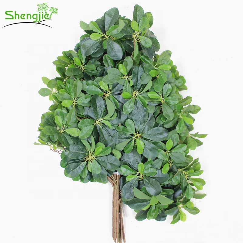Real touch plastic artificial ficus tree leaves foliage for decoration
