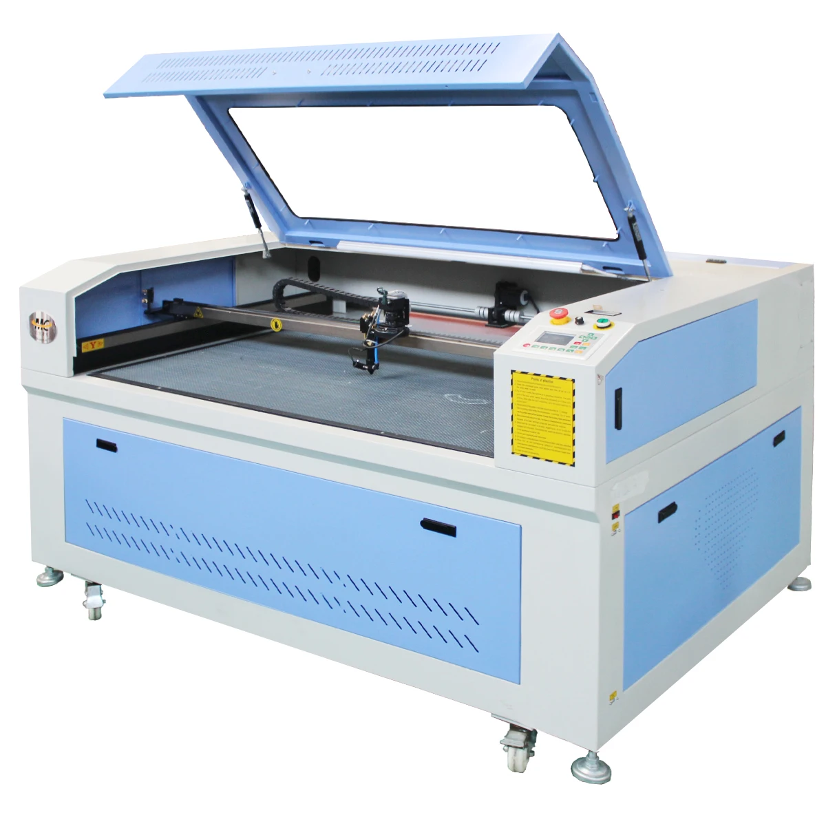 1610 /1390 /1290  Printed fabric CCD laser cutter  reci 80w / 100w /150w laser cutting machine