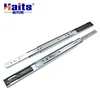 Bottom Mounted Telescopic Channel Drawer Slide Hydraulic Furniture Steel Drawer Slide Channel Installing Drawer Slides