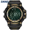 Smael 1617B Fashion Mens Bluetooth Smart Watches Military Army Sport Dual Time Quartz Led Digital Wristwatch Clock