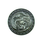 Fashion men's creative alloy gold bitcoin metal souvenir coin