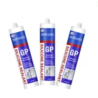 Transparent Acetic Adhesive Glue Glass waterproof Silicone Sealant