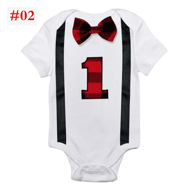 1St Birthday Boy Decorations rompers Baby Boy Outfit For Party Baby Boutique cotton Rompers boy onsie
1St Birthday Boy Decorations rompers Baby Boy Outfit For Party Baby Boutique cotton Rompers boy onsie