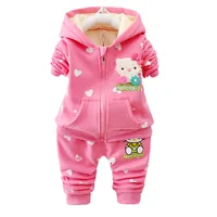 Baby Girls Thick Velvet Warm Suit Toddler Kids Clothes Child Cartoon Hoodies Jacket Trousers Pants 2pcs Outfits Clothing Set
Baby Girls Thick Velvet Warm Suit Toddler Kids Clothes Child Cartoon Hoodies Jacket Trousers Pants 2pcs Outfits Clothing Set