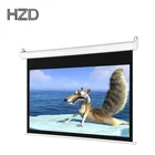 100 inch holographic motorized rear simple projection screen