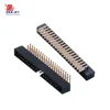 2.0mm pitch right angle male 6P~68 electronic connector ,Gold or Tin Plated Box Header connector