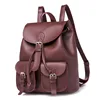 Backpack Bag PU Leather European And American Style Girls Pleated Backpack Ebay Bag