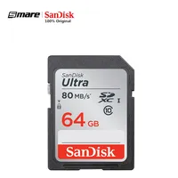 

Original SanDisk Ultra SD card 64GB 32GB 128GB 256GB Class10 Memory Card C10 R80mb/s USH-1 Support for Camera Real Capacity