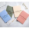 Customized literary and creative students cute notebooks Simple and stylish Italian tied hands-on notebooks