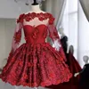 /product-detail/zh4124g-new-red-short-prom-dresses-2019-bateau-lace-3d-floral-appliques-pearls-cocktail-party-gowns-evening-wear-long-sleeve-62078832155.html