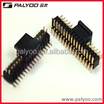 中国製pcb金メッキ デュアル行雌ヘッダ 2.54 ミリメートル仕入れ・メーカー・工場