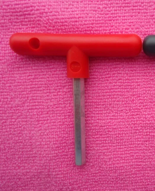 Sheathed Buckles T Handle Special Hex Key Wrench Short Tamper Proof