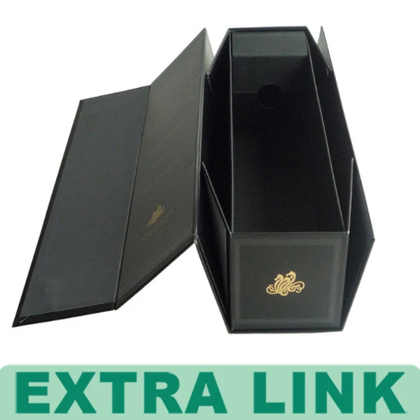 luxury branded design classic cardboard paper gift wine boxes