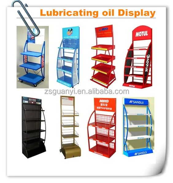 Three Layers Engine Oil Display Rack Stand Shelf Buy Engine Oil