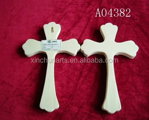 小さな木製十字架/木彫りクロス/ウッドクラフト十字架仕入れ・メーカー・工場