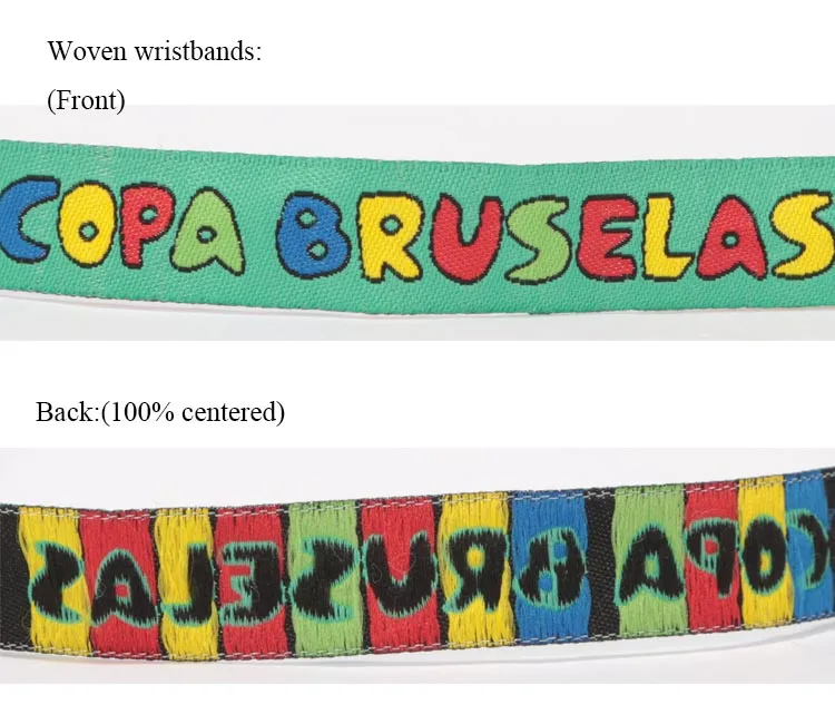 woven wristbands