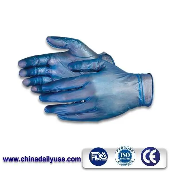 household butyl rubber disposable vinyl glove powder free vinyl gloves