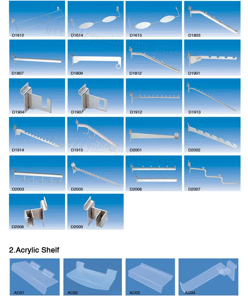 china Single j slatwall wire hook 