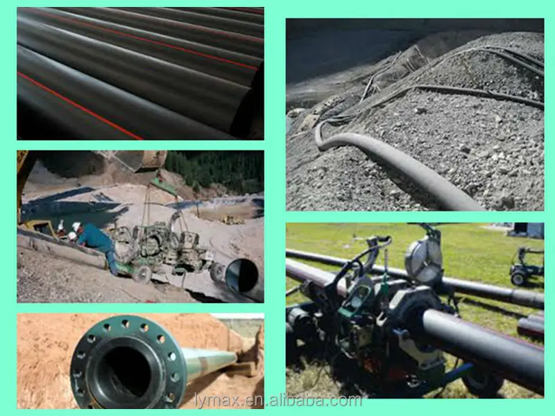 hdpe mining pipe