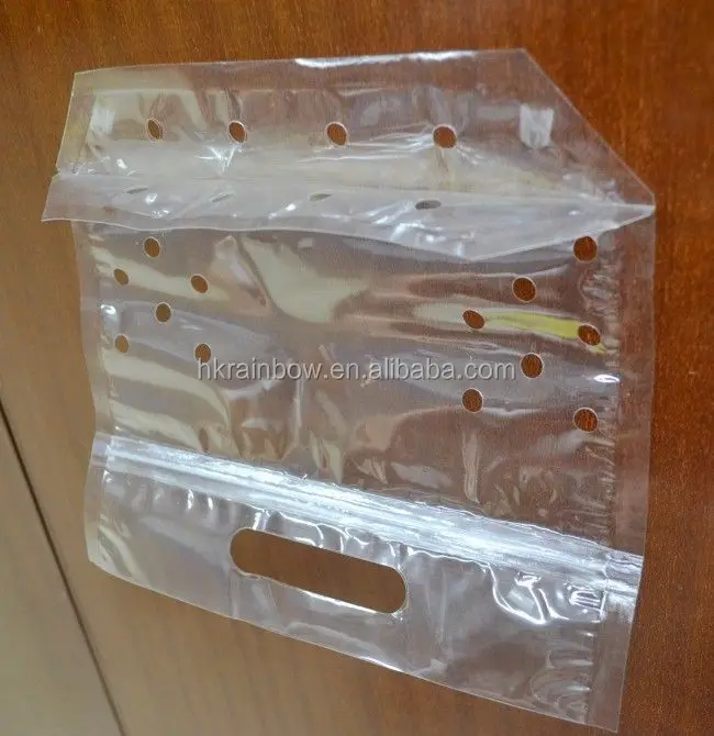 Fruit Protection Plastic Bag Bopp/cpp Resealable Fruit Pouch With Air