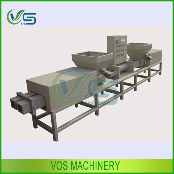 wood chip block making machine