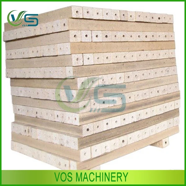 wood chip block making machine