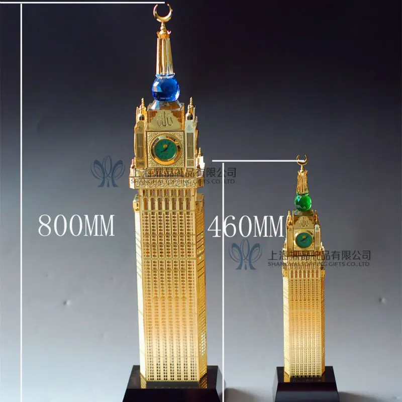 Souvenir Building Model Miniature Makkah Clock Tower For Sale, View