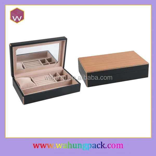 high quality wholesale handmade fancy style wooden jewelry box