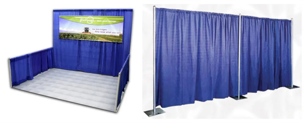 Telescopic Curtain Stand Portable Wedding Pipe Drape Pipe Used