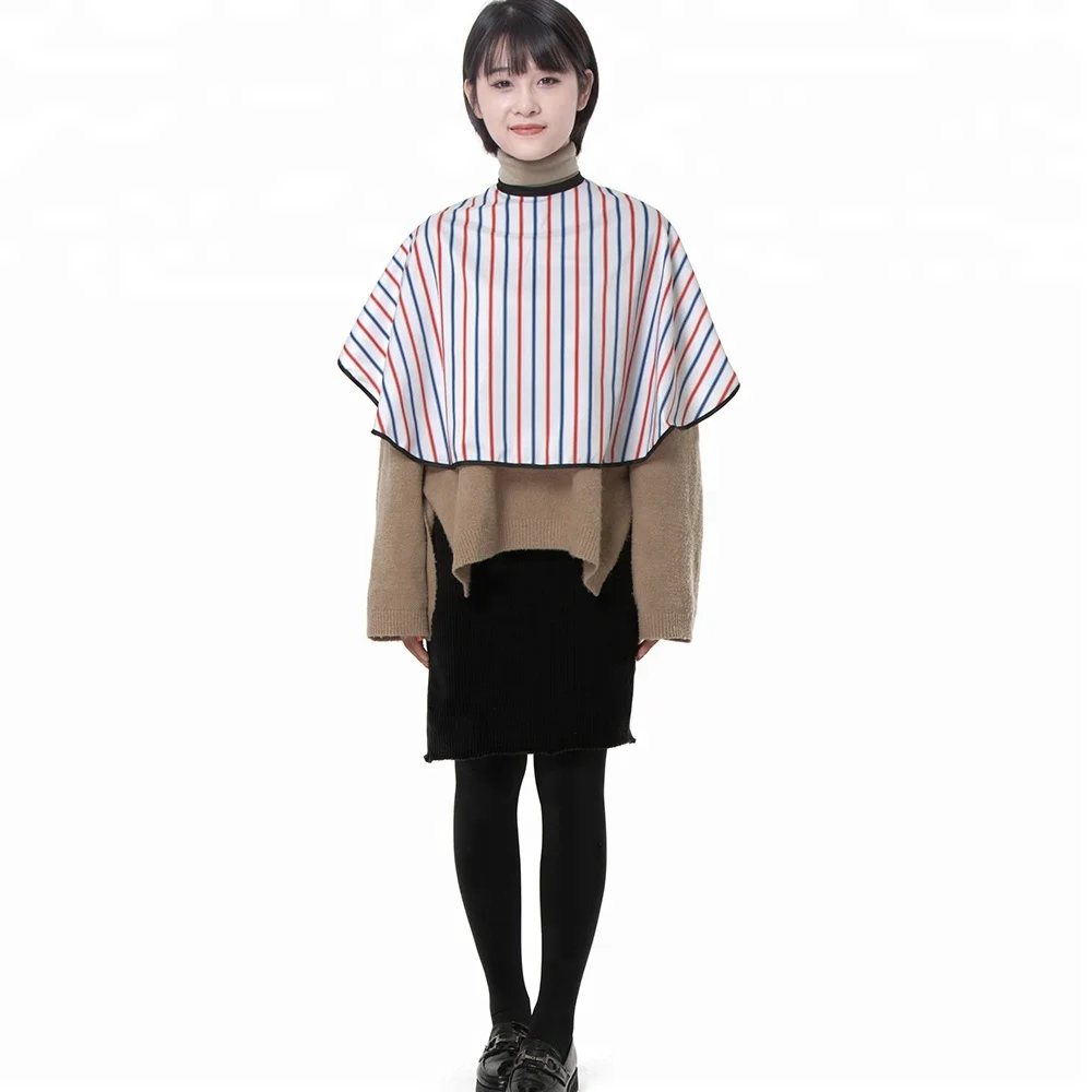 Newest Arrival Popular Colorful Stripe Pattern 100% Polyester Waterproof Gowns Shampoo Capes, Color
Newest Arrival Popular Colorful Stripe Pattern 100% Polyester Waterproof Gowns Shampoo Capes, Color