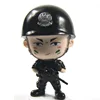custom cheap handmade statue cute cartoon human police action figures