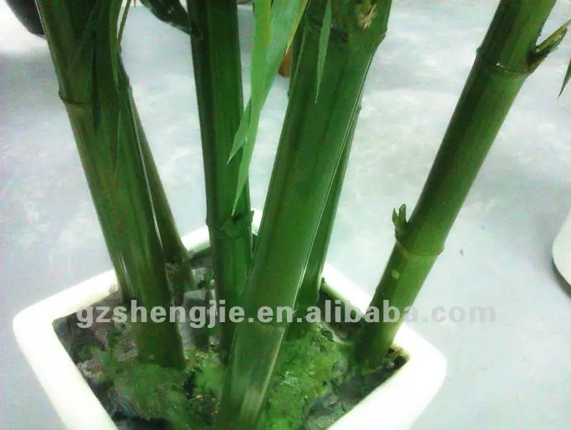 artificial bamboo green bamboo artificial tree for home