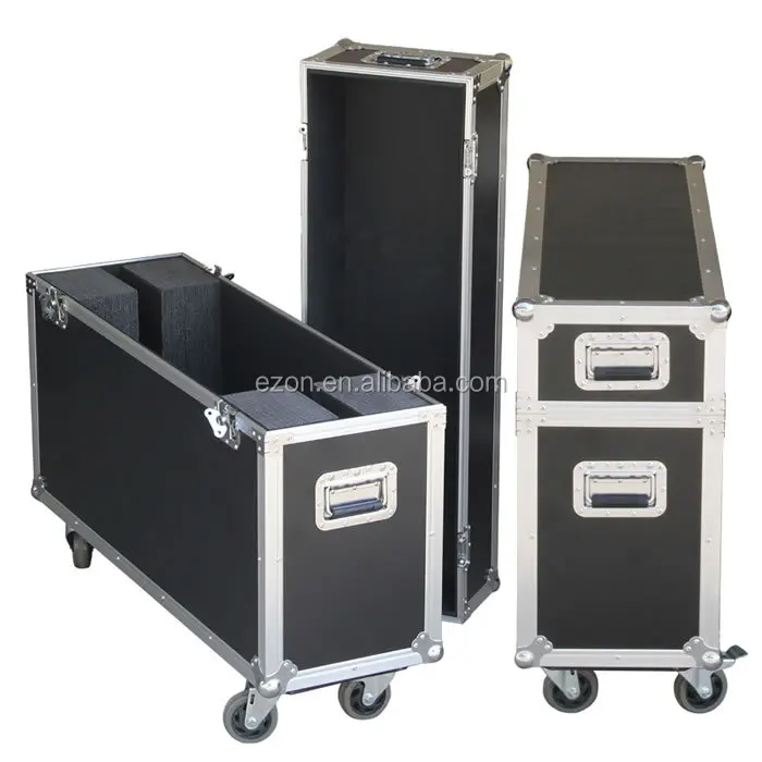 Aluminum flight case for audio equipment , 16U standard flight case, Flight case for electronic equipment