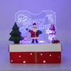 Christmas and house decoration custom Acrylic light for child birthday gift