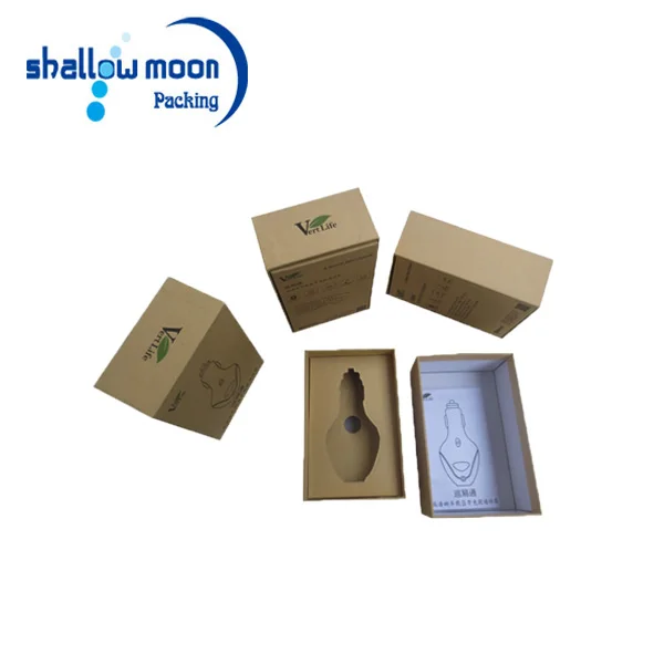 wholesale custom cardboard brown kraft paper printed shelf