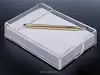 A4 clear acrylic simple model papers display holder box promotion