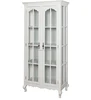 living room furniture French white luxury bookcase