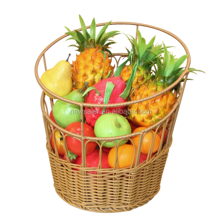 wicker storage basket rectangular organizer drawers with
