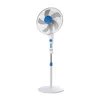2019 new 16 inch oscillating plastic home personal electric floor pedestal stand fan with timer