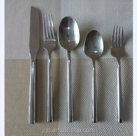 Stainless Steel Hexagon Handle Forged flatware set