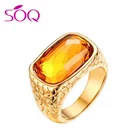 Natural Garnet Stone Oval Shape Jewelry Latest Gold Ring Designs For Girls