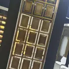 high quality Decorative Metal Screen Laser Cut Room Divider for Hotel Decoration Home Living Furniture