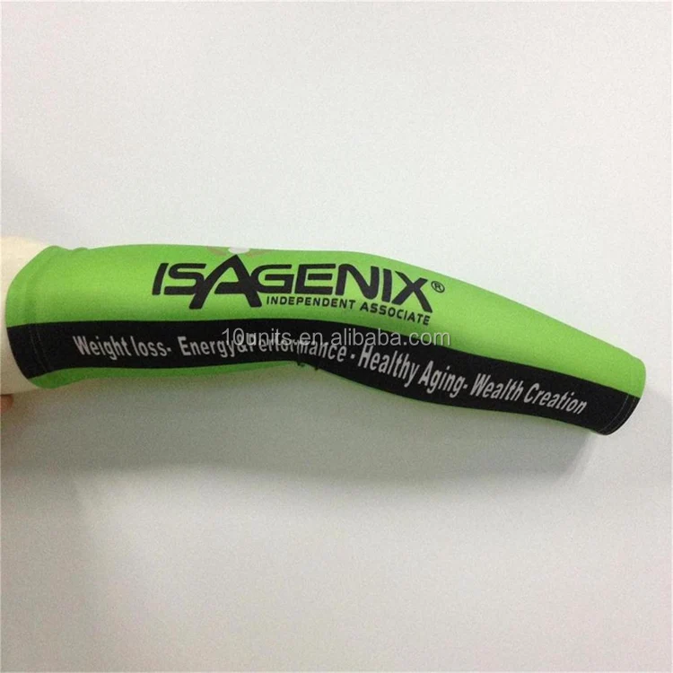 custom sublimation compression sports protective arm sleeves
