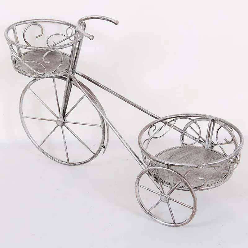 hand painted metal cart garden iron Flower Pot Planter 
hand painted metal cart garden iron Flower Pot Planter