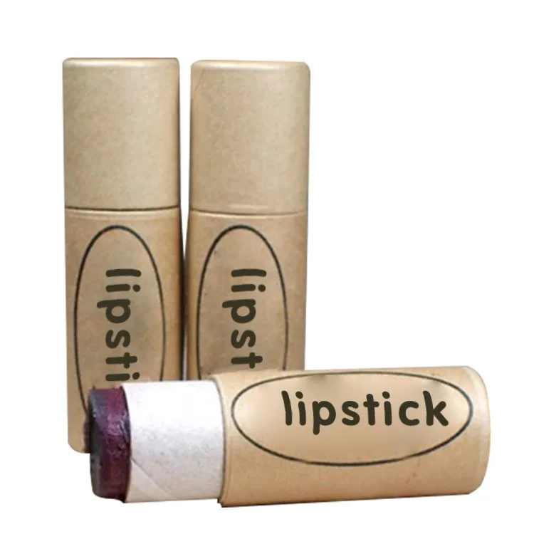 2021 luxury paper round box paper lipstick tube cardboard lipstick tubes