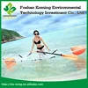 Factory offer New design UV resistance PC clear plastic boat with two seats